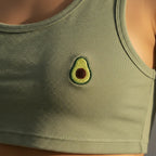 Avo Cropped Tank - avo cropped tank detail