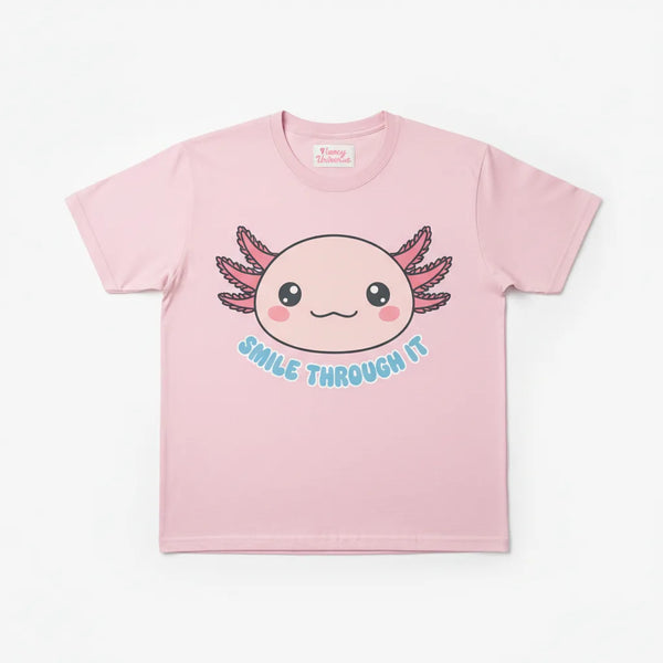 Axolotl Smile Tee - Nancy Universe