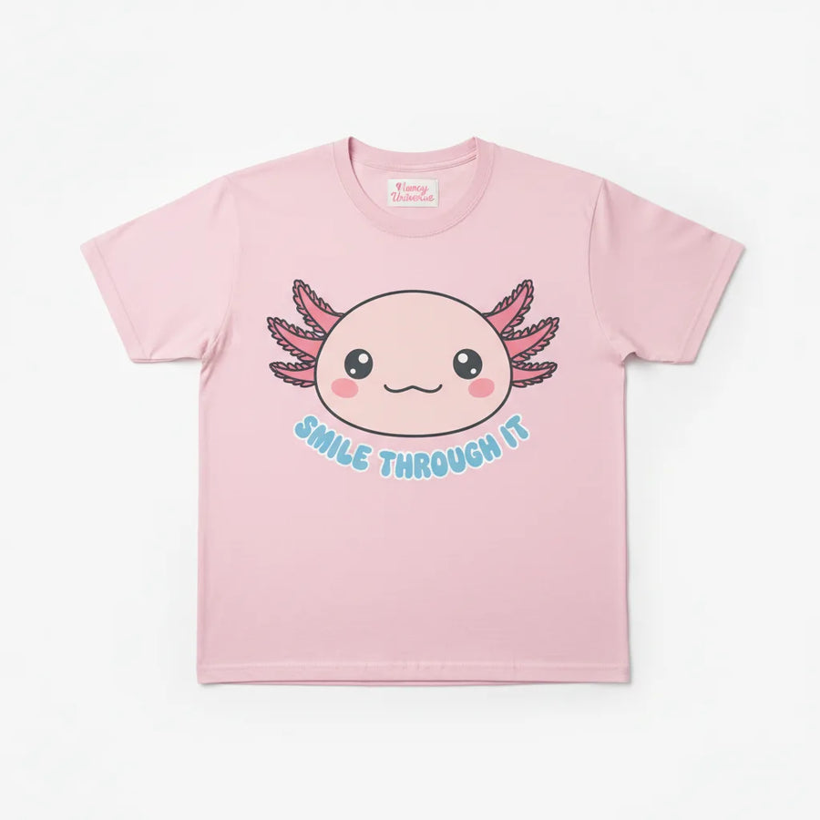 Axolotl Smile Tee - Nancy Universe