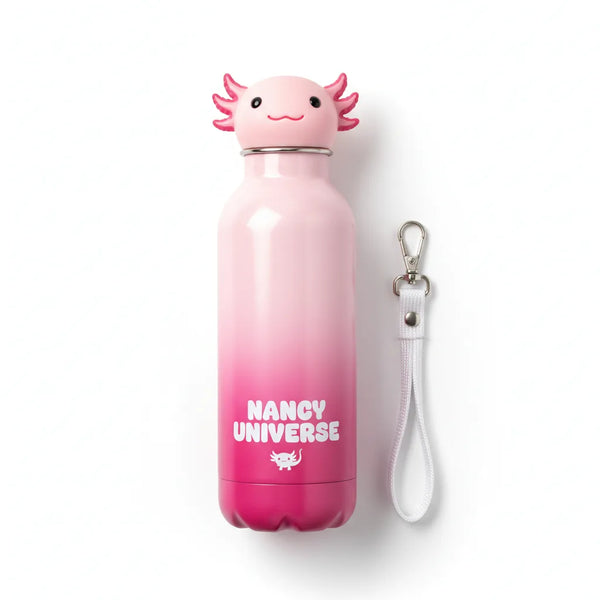 Axolotl Water Bottle - Nancy Universe