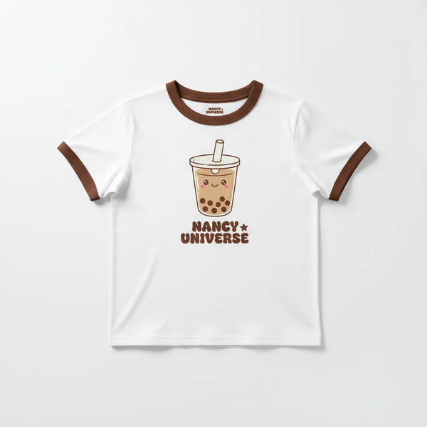 Boba Ringer Tee - Nancy Universe