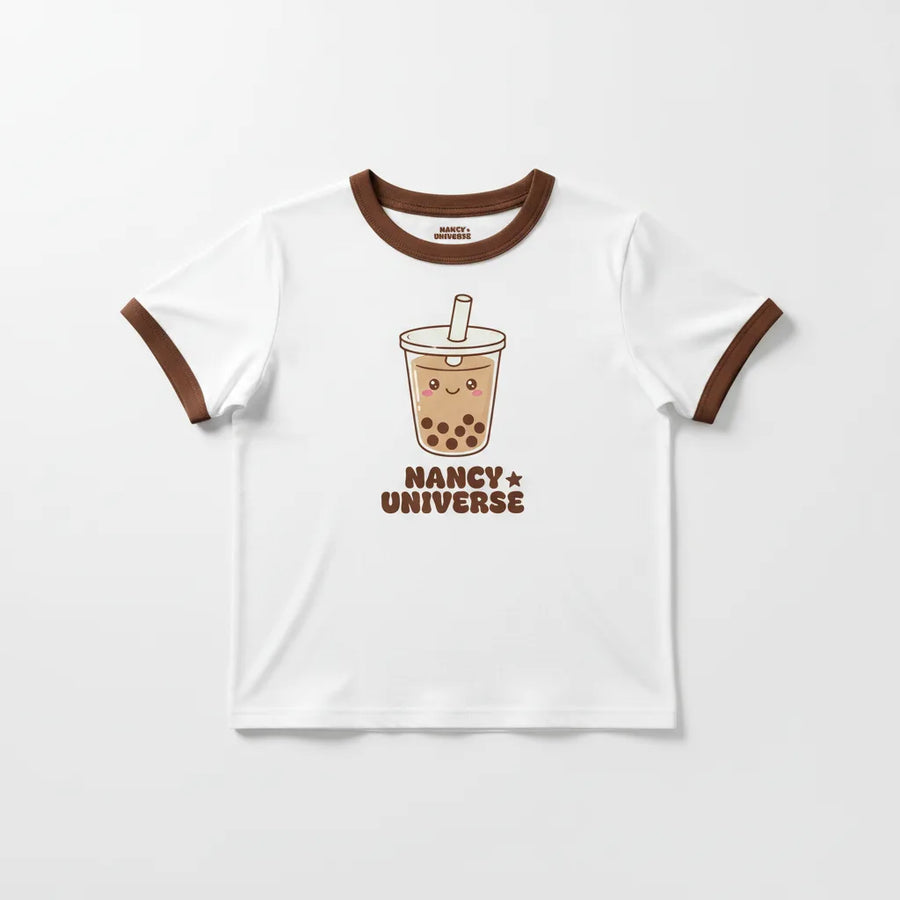 Boba Ringer Tee - Nancy Universe