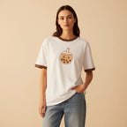 Boba Ringer Tee - boba ringer tee model front