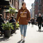 Capybara Zen Hoodie - capybara zen hoodie lifestyle street