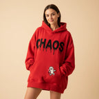 Chaos Hoodie - chaos hoodie model front
