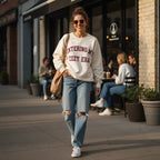 Cozy Era Crewneck - cozy era crewneck lifestyle street