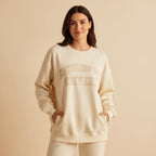 Cozy Era Crewneck - cozy era crewneck model front