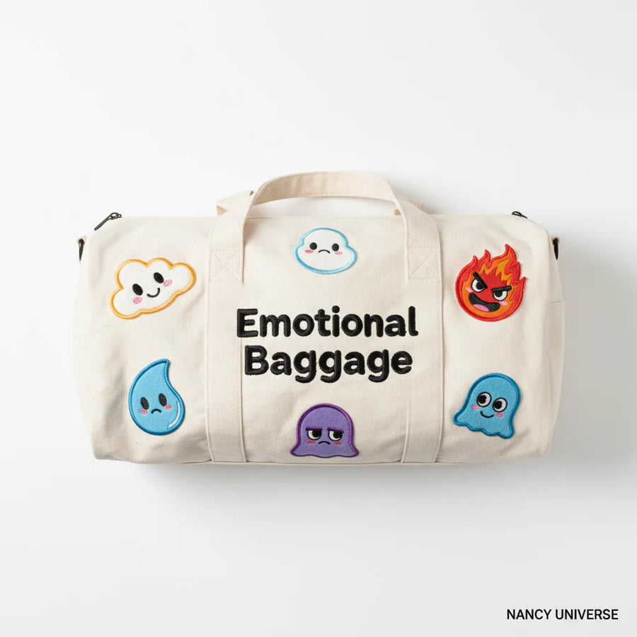 Emotional Baggage Duffle - Nancy Universe