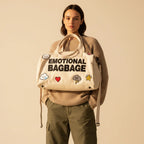 Emotional Baggage Duffle - emotional baggage duffle model front