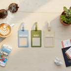 Emotional Baggage Tags - emotional baggage tags flatlay