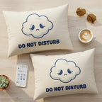 Snooze Pillowcase Set - snooze pillowcase set flatlay