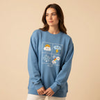Weather Report Crewneck - weather report crewneck model front
